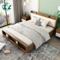 Bedroom Furniture Liftable Board With Storage Wooden Bed